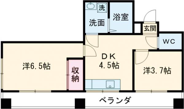秀宏ビルの間取り