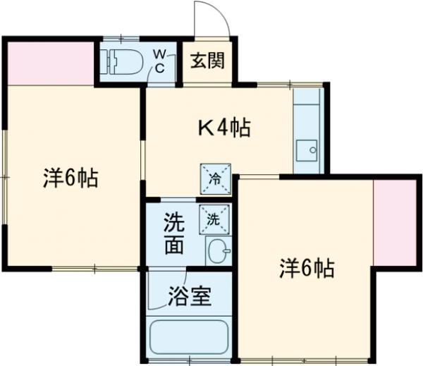 三恵荘の間取り