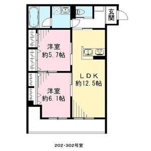 ユアメゾン加茂の間取り