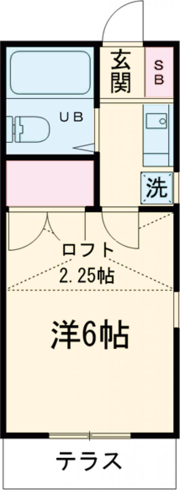 ヴィラージュ東伏見の間取り
