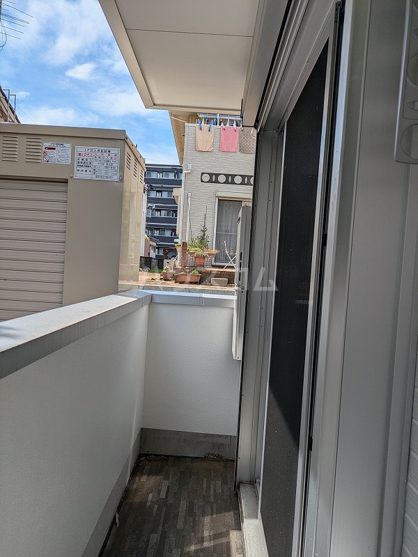 12/28 バルコニー