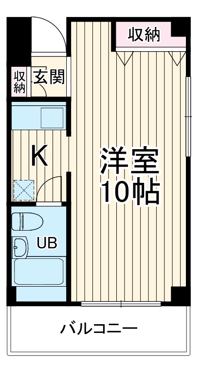 蒲生マンションの間取り