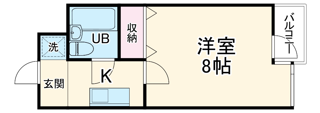 ヴィラサンシルク西大路の間取り