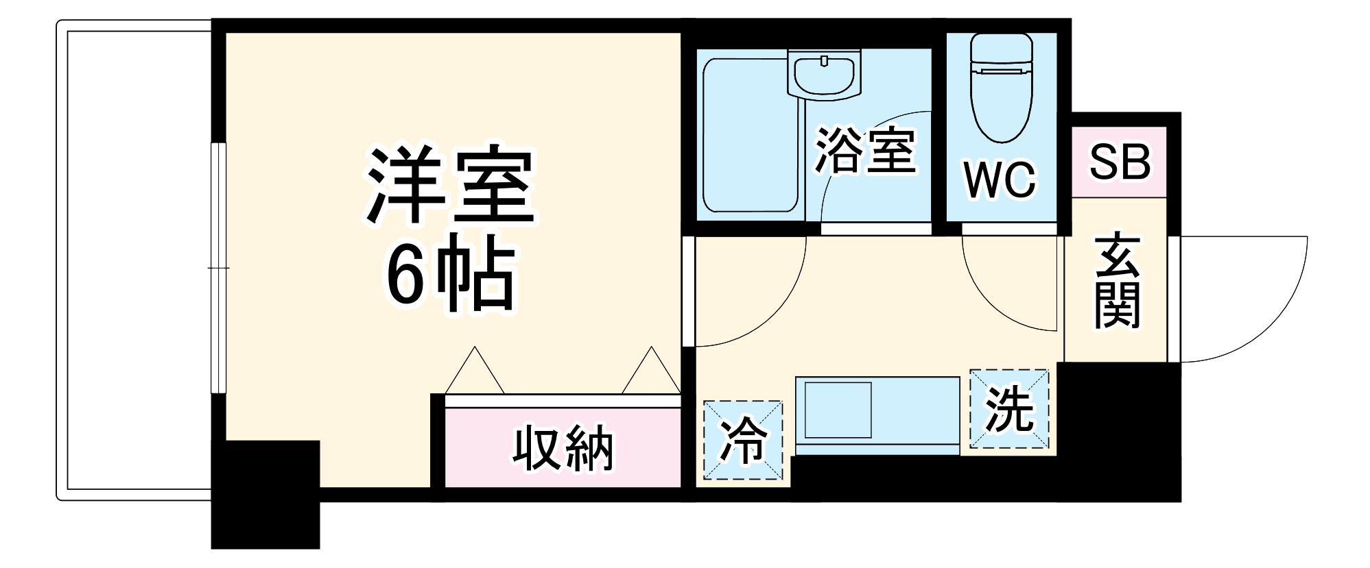 フィール大須の間取り
