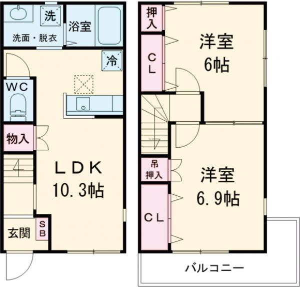 Pear Forestの間取り