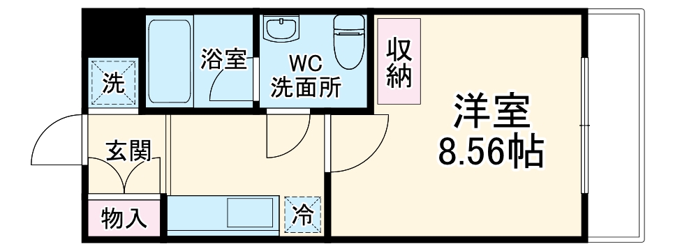 エクセレント二条城北の間取り