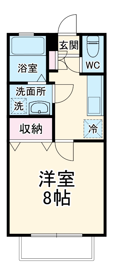 ローズシャトーの間取り