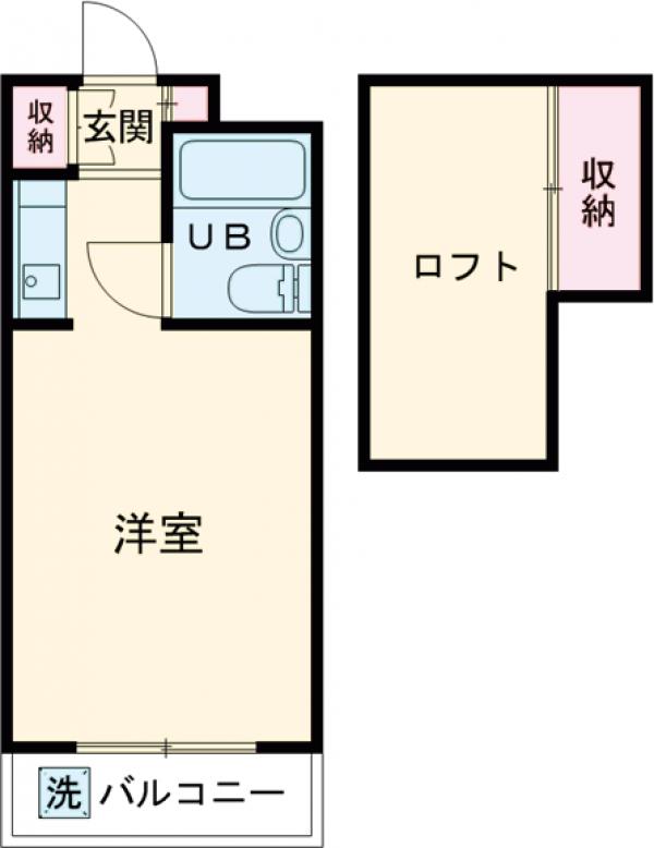 カーメル下高井戸の間取り