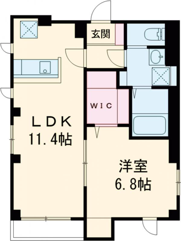 ラシーネの間取り