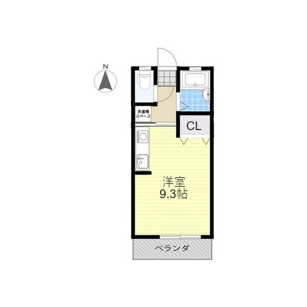 レスポワール今宮の間取り
