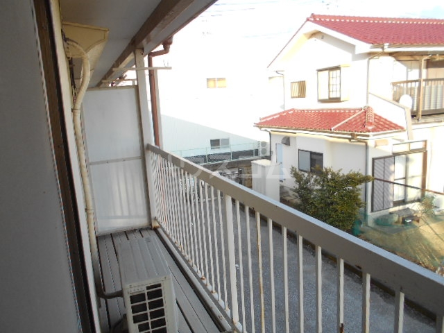 12/25 バルコニー