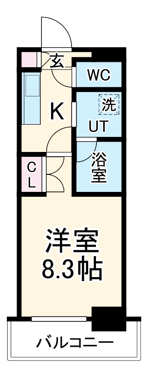 シティライフ今池の間取り