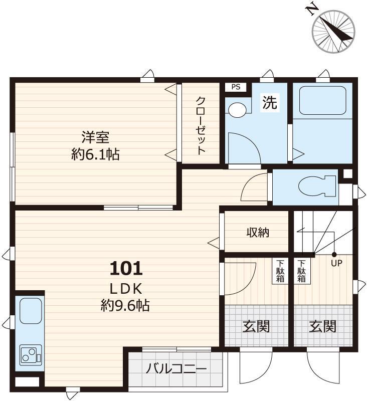 グリーンハイツの間取り