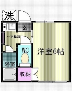 マリーナコーポの間取り