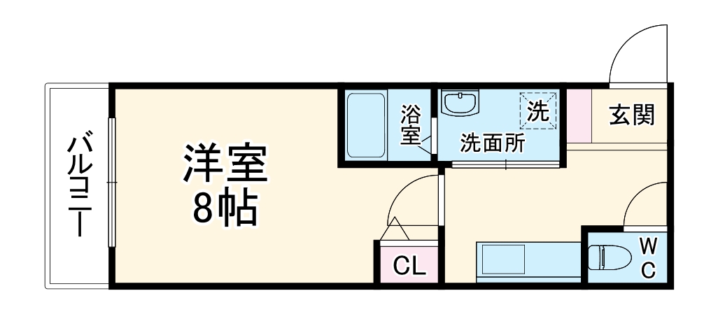 仮)西ノ京東月光町新築マンションの間取り