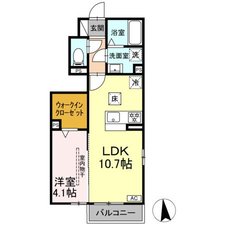 ステラの間取り