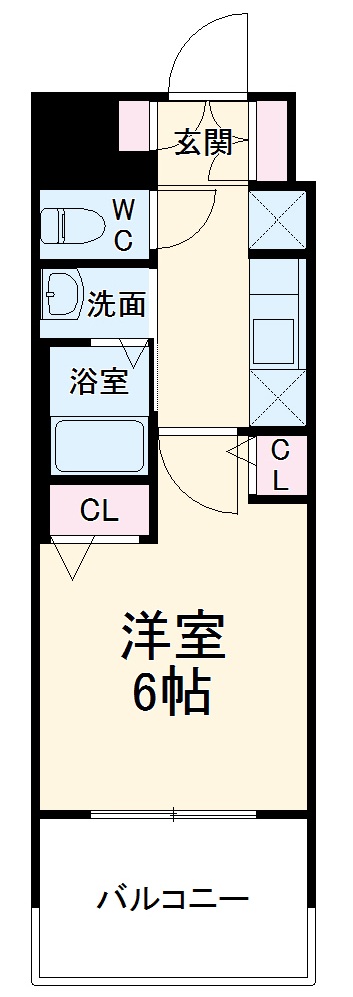 エステムコート名古屋セントリアの間取り