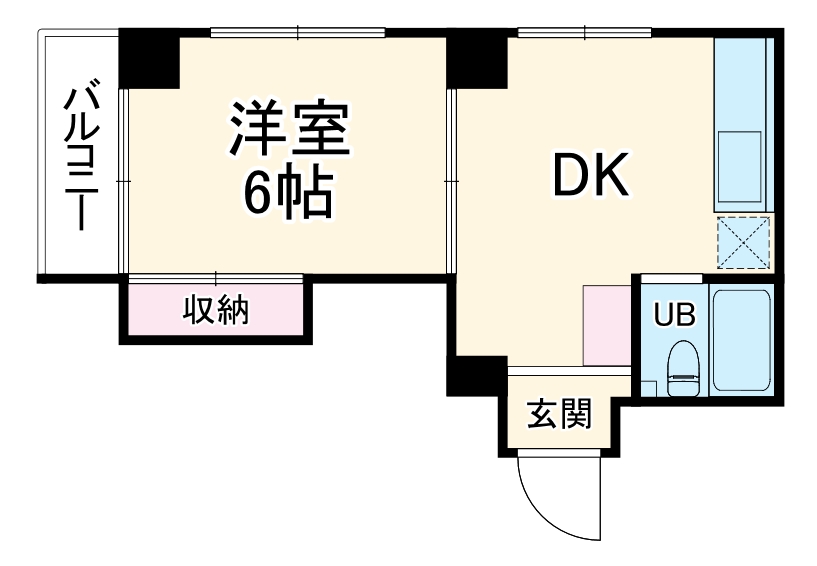 メゾン・チバの間取り