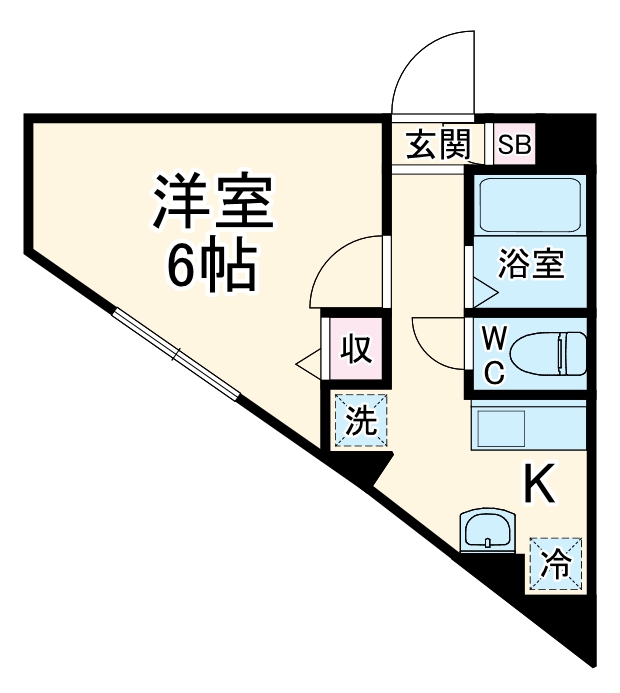 The Garlandsの間取り