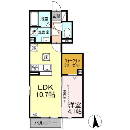 ステラの間取り