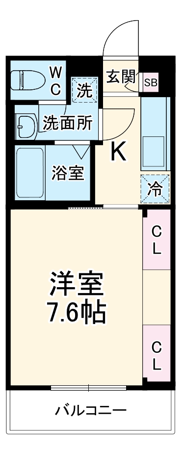 リブリ・藤沢川名の間取り