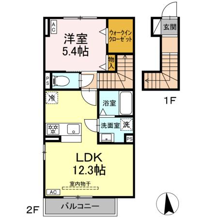 ステラの間取り