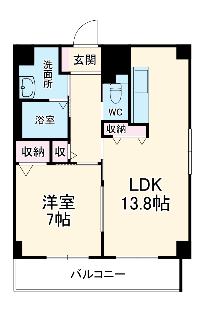 メゾン トモエの間取り