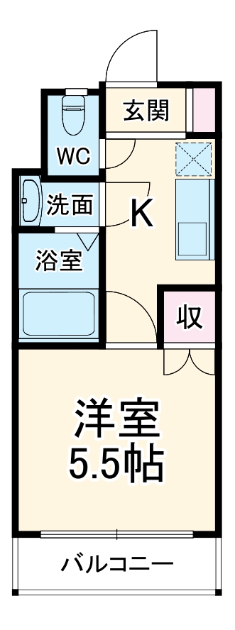 蕨テラスの間取り