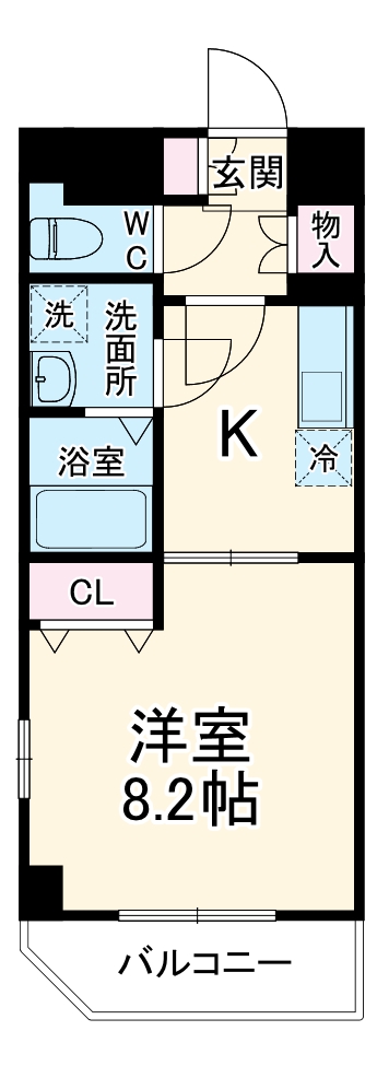 プランドール城見通の間取り