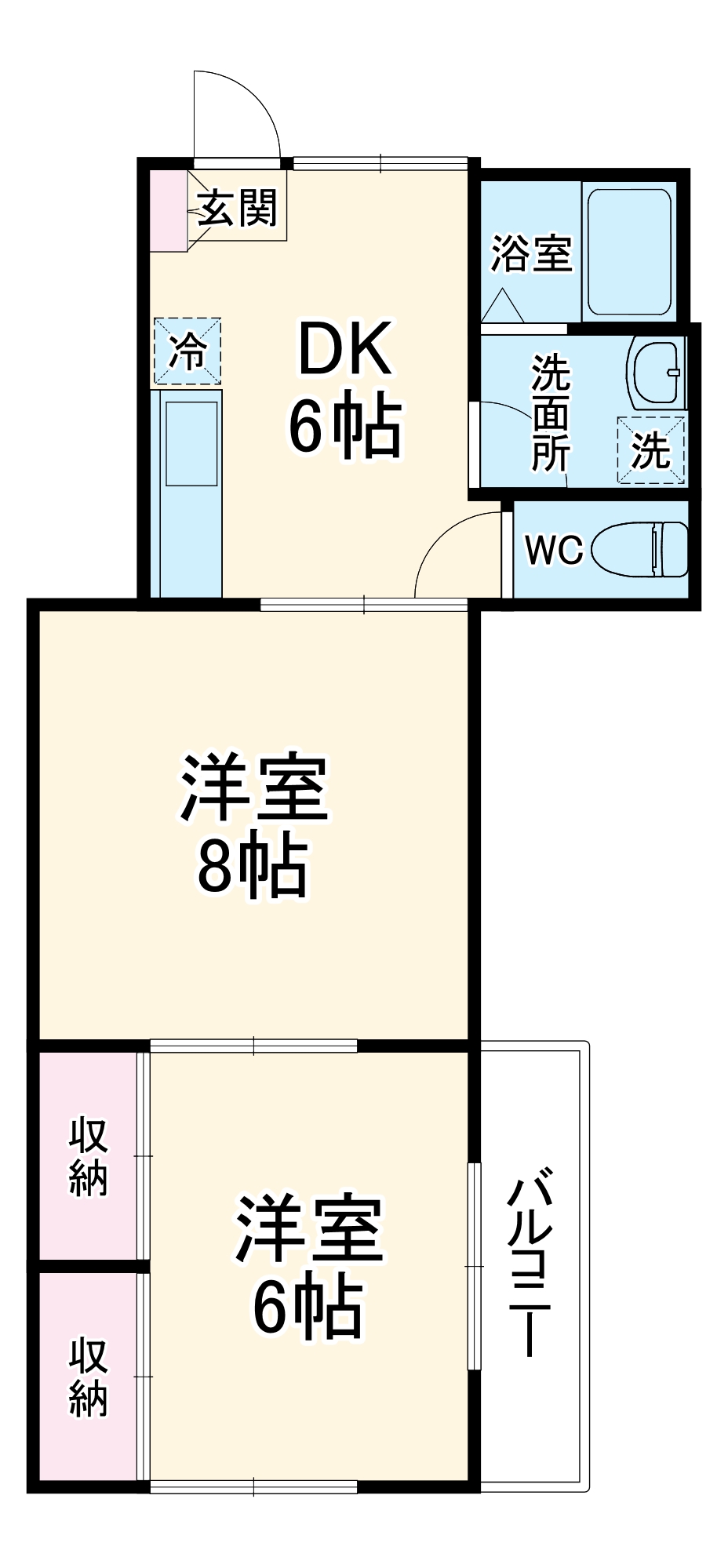 メゾン・リンデンバウムの間取り
