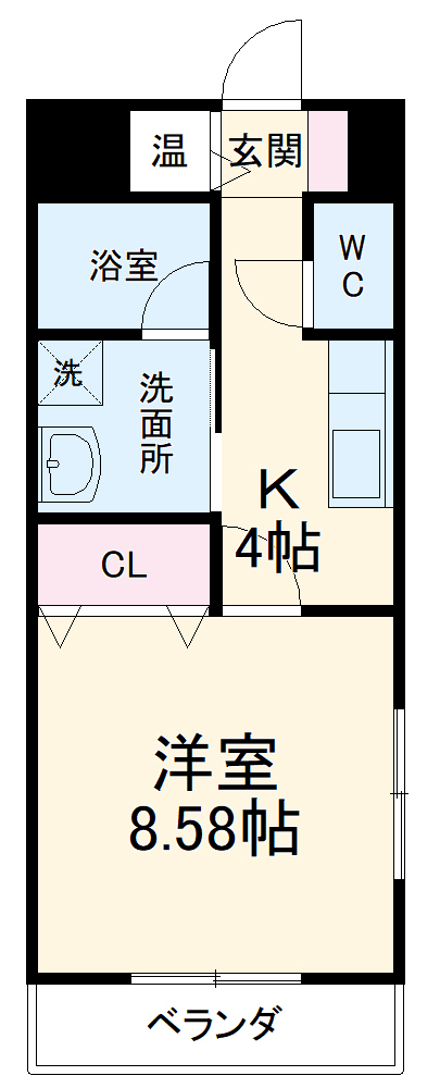 Castle Hills柳ヶ瀬の間取り
