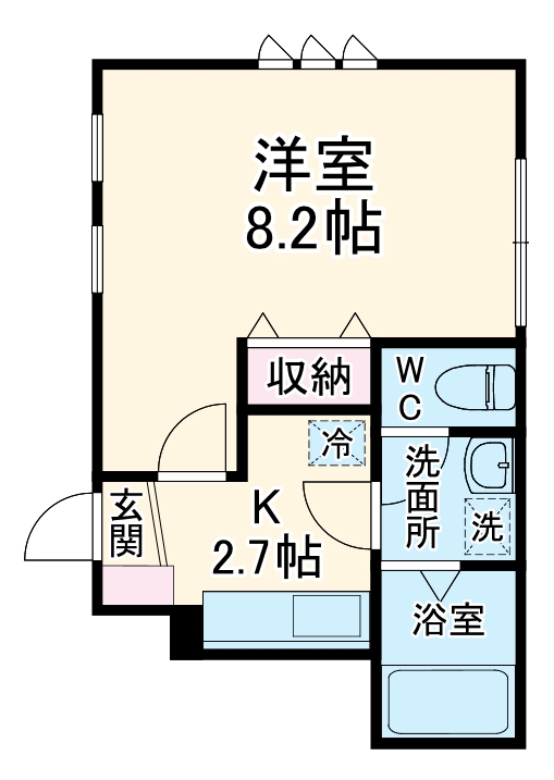 ウイステリア Iの間取り