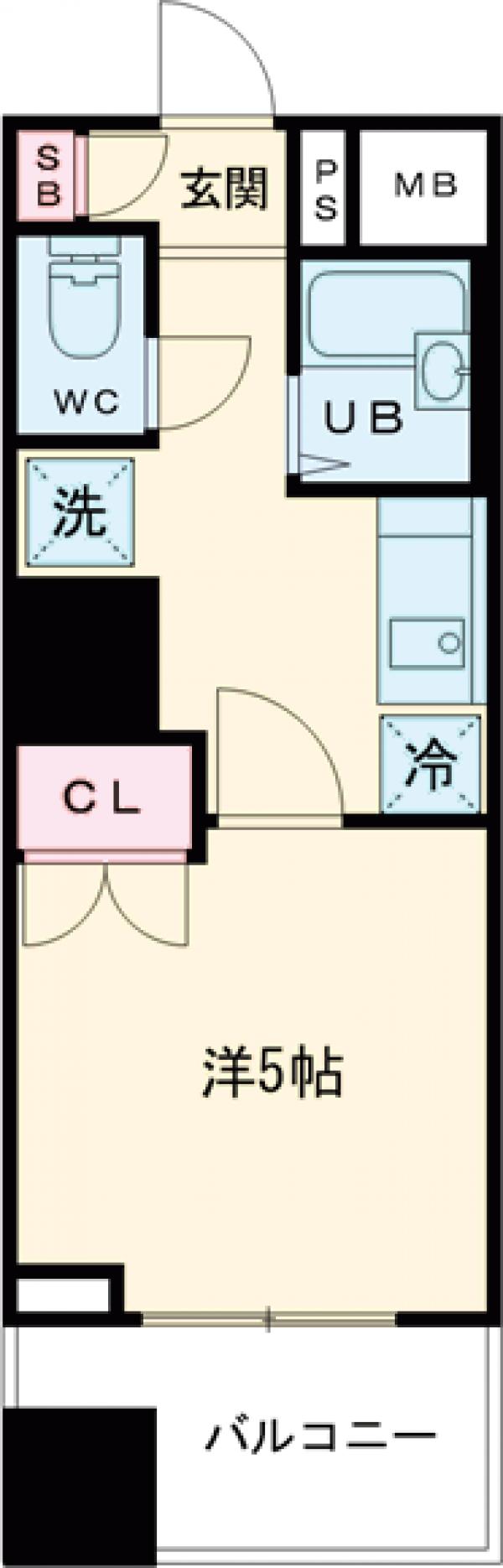 メインステージ両国の間取り