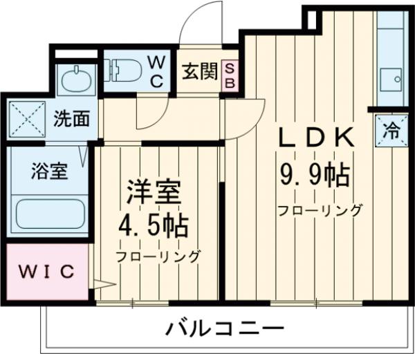 メゾン・ド・ソレイユの間取り