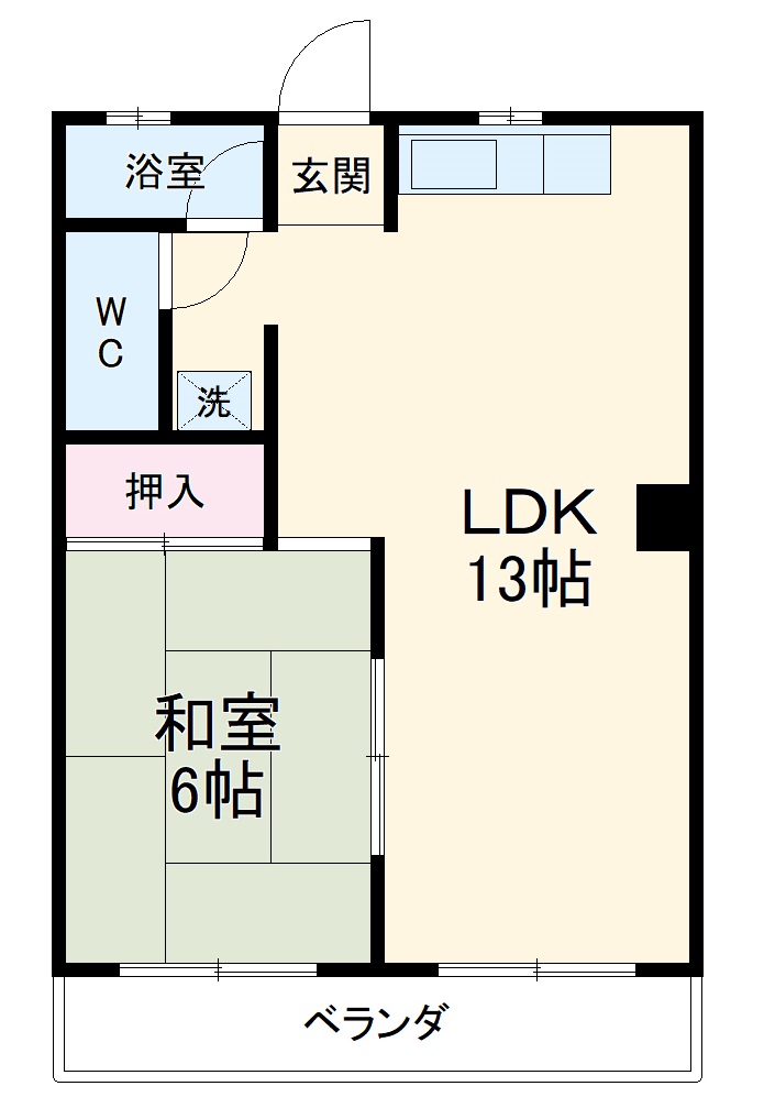 浅井ハイツの間取り