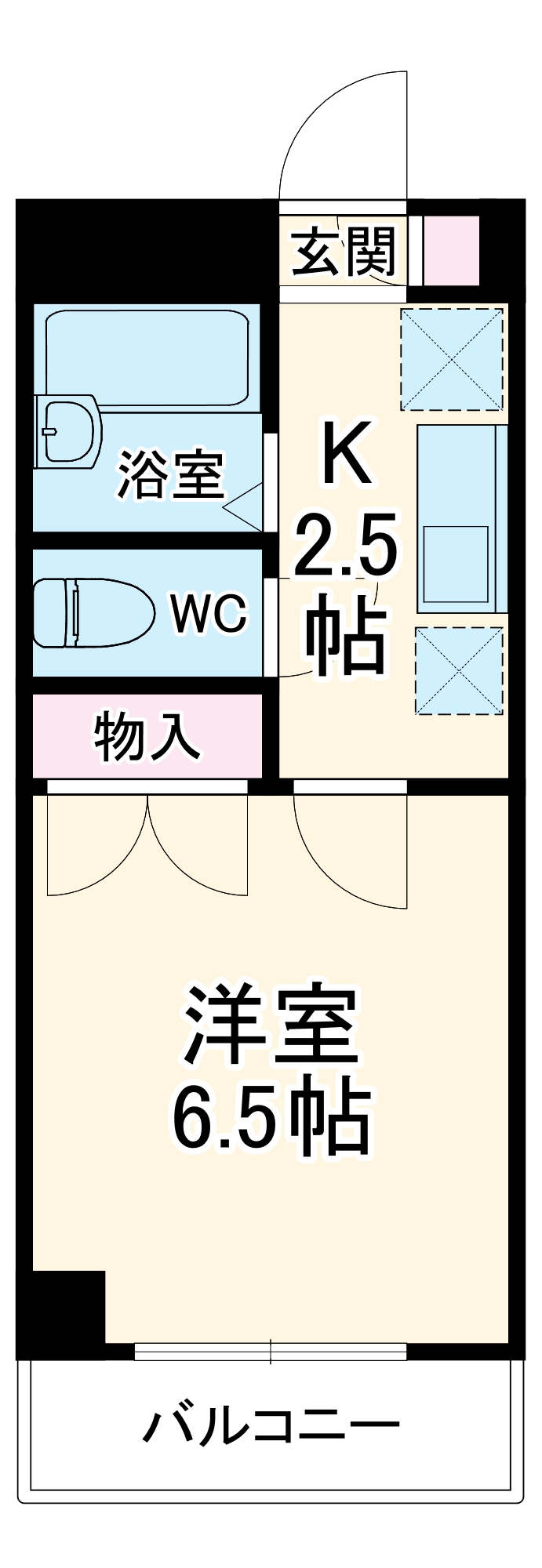 メゾン伊佐司の間取り