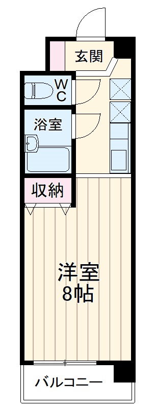 レーベンス相模大野の間取り