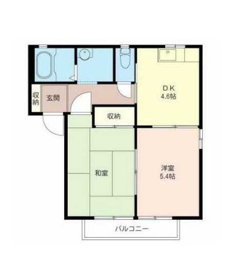 アレイけやきBの間取り