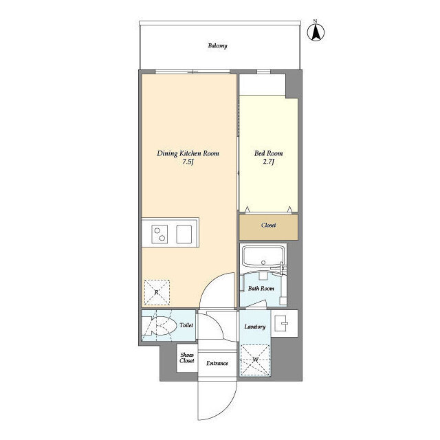 グランカーサ尾久の間取り