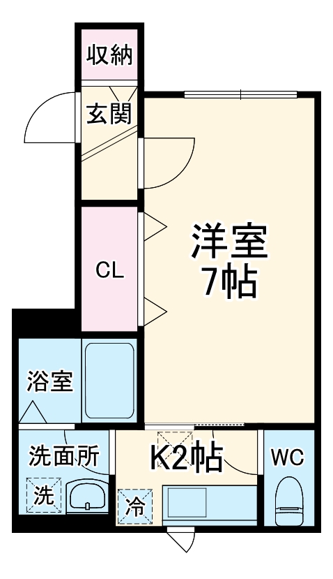 アズールの間取り