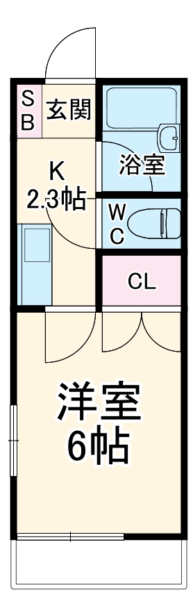 シャルム戸塚の間取り