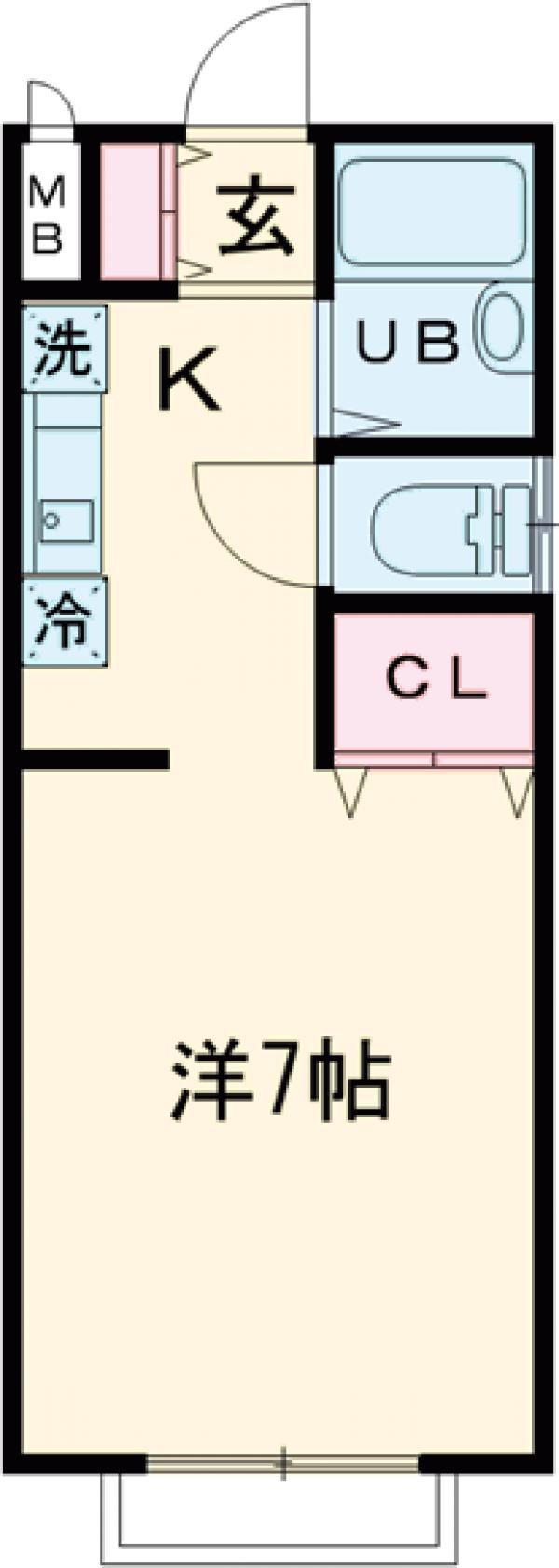 ジャルダン西調布の間取り