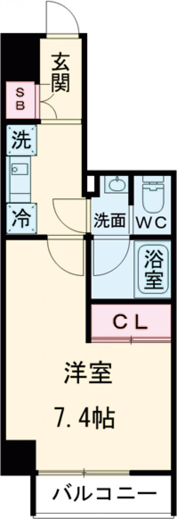墨田区押上3丁目PJの間取り