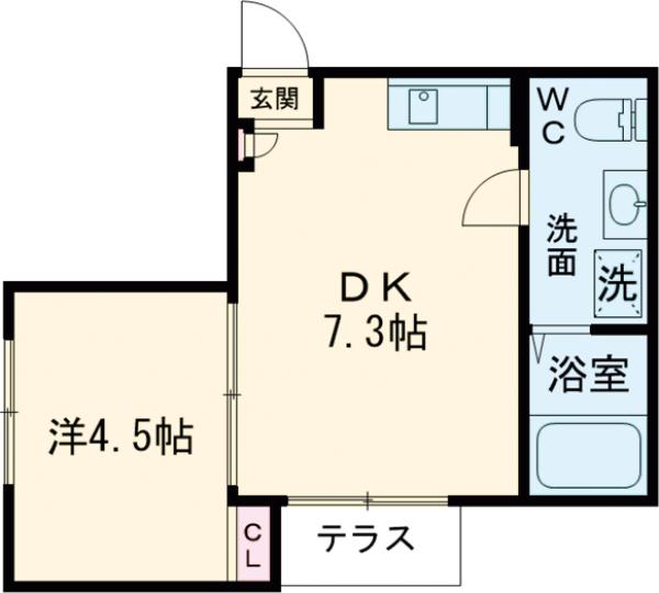 ソレア町田の間取り