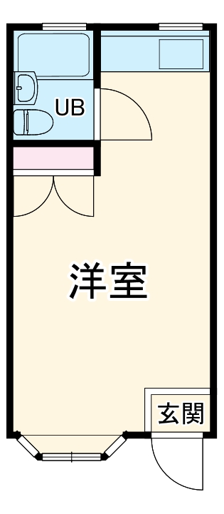 ヴィラ茅ヶ崎の間取り