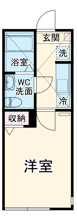 アザーレ・LUX日吉本町の間取り