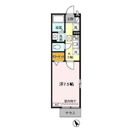 プルミエコートの間取り