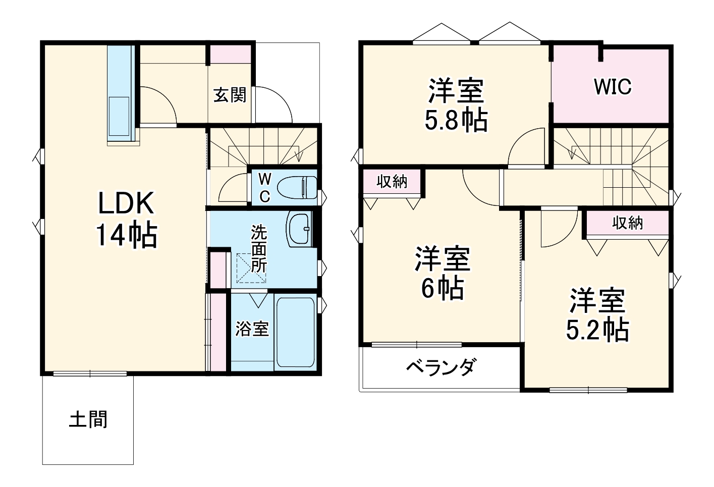 川越市通町KASHIYAの間取り