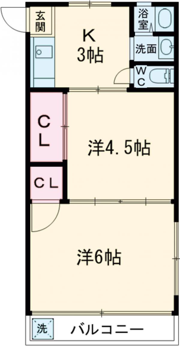 パークスクエア学芸大学の間取り