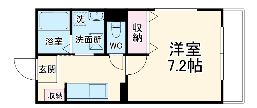 ローラン ハイツ.の間取り